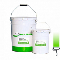 Эпоксидный покровный состав «PRASPAN® EP-C261» зелёный полуматовый